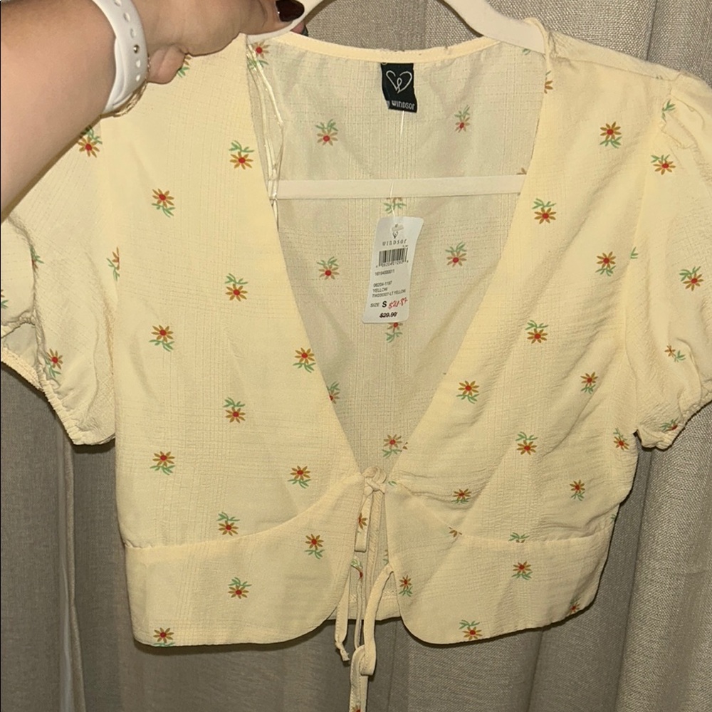 Windsor Yellow Strawberry Blouse